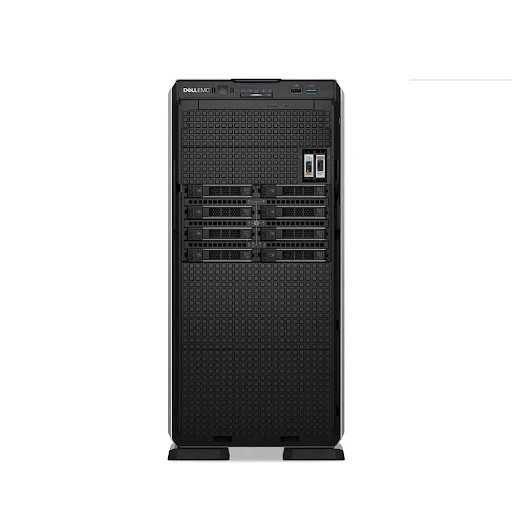 Máy chủ/ Server Dell T550 8x3.5": Silver 4310/ 16GB RDIMM 3200MTs/ 2TB 7.2K RPM NLSAS 12Gbps 512n 3.5'' Hot-plug Hard Drive/ PERC H755/ iDRAC9 Ent/ BC5720QP OCP/ 800W PSU/ Bezel/ DVDRW/ No OS/ 4 Yrs Pro (42SVRDT550-711)