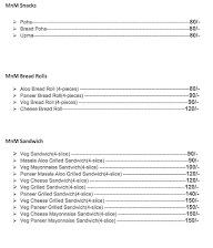 Maggi 'N Maggi House menu 2