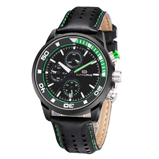 Title 5, Quartz Mens Watch Sports Luminous with Three-e...