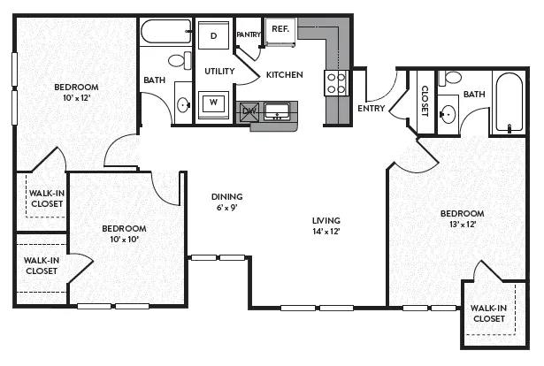 C1 Floorplan Diagram