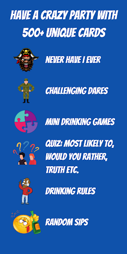 Screenshot Drinking Games app: Drinkster