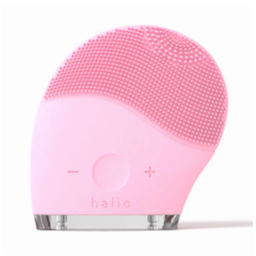 Máy rửa mặt và massage Halio Facial Cleansing & Massaging Device - Baby Pink