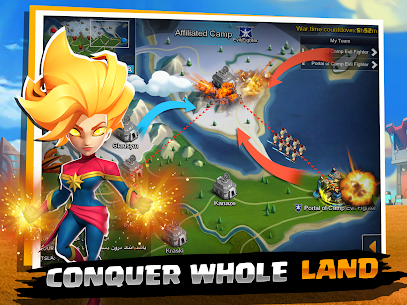 Clash of Kingdoms: Heroes War Apk Mod +OBB/Data for Unlimited Coins. 9