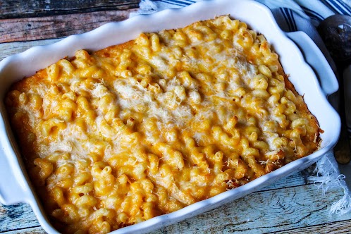 8 Cheese Baked Macaroni