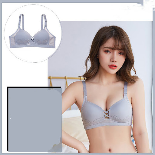 Title 1, Breathable Gather Bra Seamless Underwear All-Da...