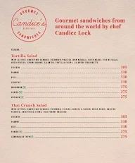 Candice's Gourmet Sandwiches menu 3