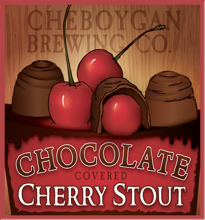 Logo of Cheboygan Chocolate Covered Cherry