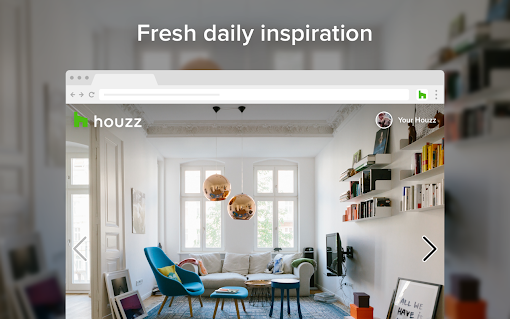 Houzz Save Button