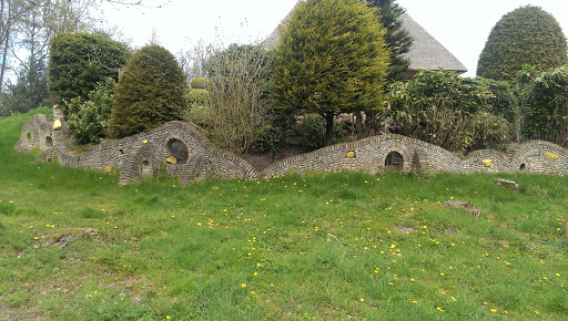 Artistic Stone Wall