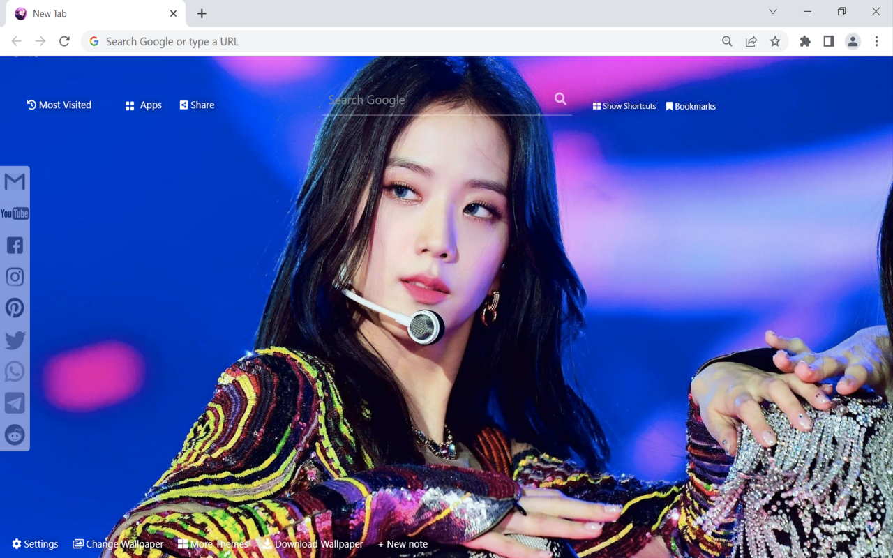 Blackpink Jisoo Wallpaper Preview image 1