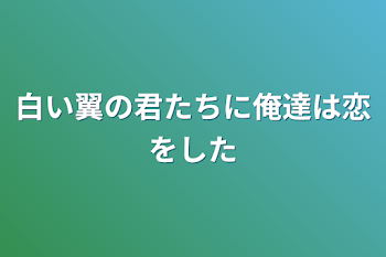 白い翼の君たちに俺達は恋をした