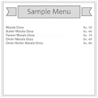 Dosa Express menu 1