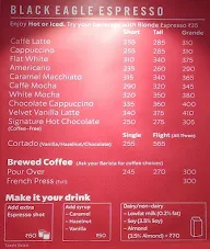 Starbucks menu 2