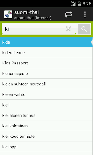 免費下載教育APP|Finnish-Thai Dictionary app開箱文|APP開箱王