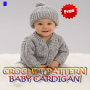 Crochet Pattern Baby Cardigan  Icon