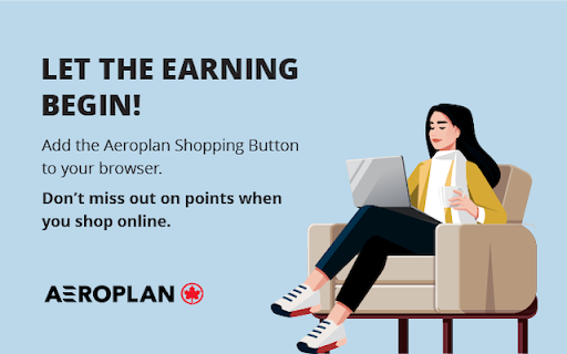 Aeroplan Shopping Button