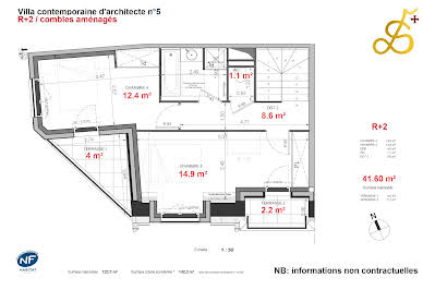 Maison contemporaine avec jardin 5