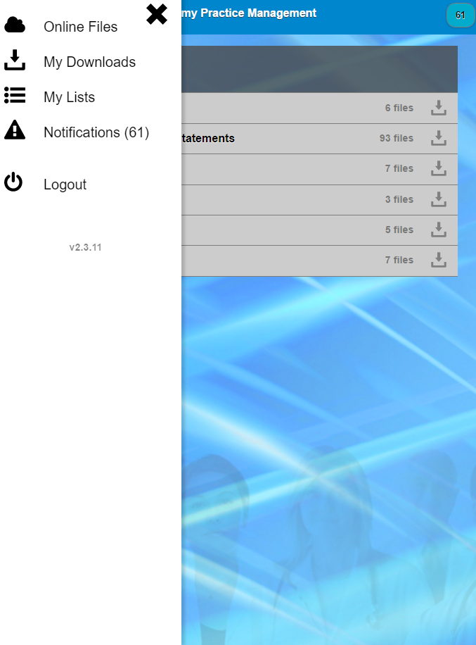 ASA my Practice Management App Screen 3