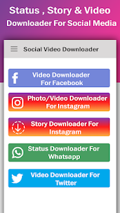 Social Video Downloader 1.3 APK + Mod (ازالة الاعلانات / راء مجاني / لا اعلانات) إلى عن على ذكري المظهر