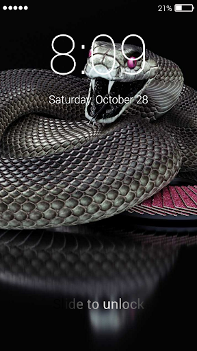 Snakes HD Lock Screen
