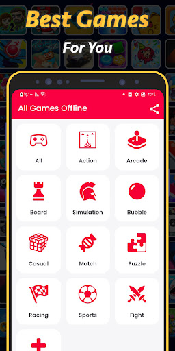 Screenshot All Games Offline - all in one