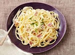 Pasta Carbonara was pinched from <a href="http://www.kraftrecipes.com/recipes/pasta-carbonara-150532.aspx" target="_blank">www.kraftrecipes.com.</a>