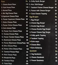 Chatpataa's Pizza menu 1