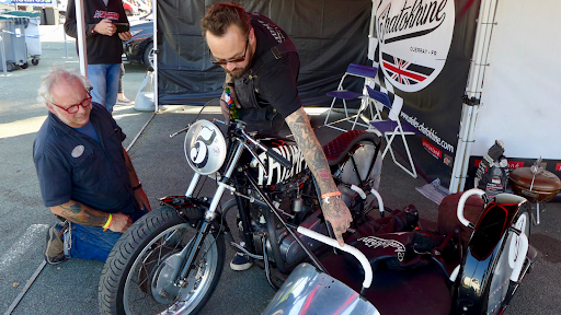 Franck Chatokhine nous présente son nouveau side-car 16 pouce