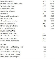 Heaven Of Bakery menu 2