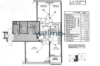 appartement à Lyon 3ème (69)