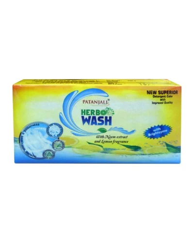 Patanjali Herbo Wash Detergent Cake - 250 gm