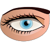 Eye training icon