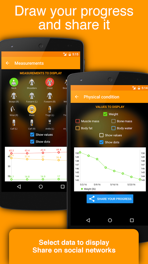 Workout Tracker & Gym Trainer - Fitness Log Book - Android ...