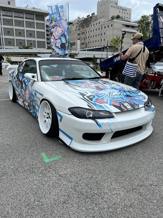 シルビアの痛車イベント・夜ドライブ・梅雨明け間近・最近暑すぎ・大好きな愛車に関するカスタム事例の投稿画像11枚目