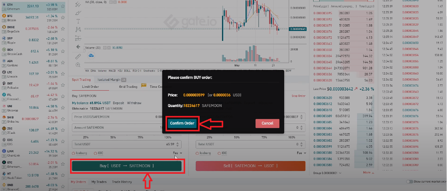 How to buy safemoon using bitcoin crypto hash lookup
