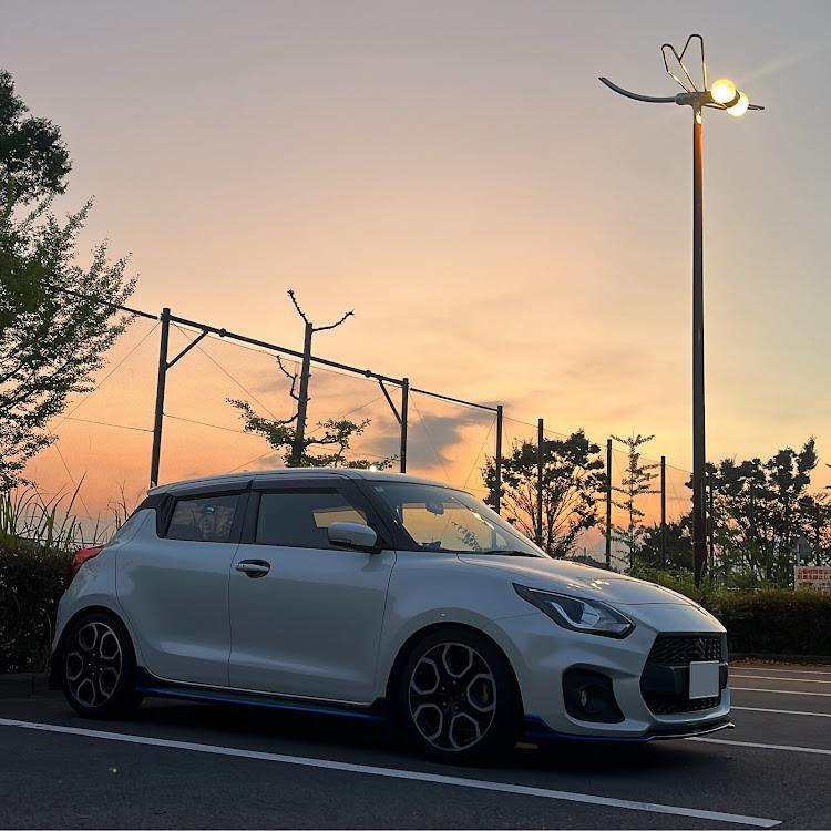 スイフトスポーツのいつもいいねありがとうございます！・7月もよろしくお願いします・熱中症に注意・令和７年７月７日・おおいたスイフトぷちオフ会に関するカスタム事例の投稿画像12枚目