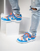 off-white x futura x nike dunk low unc