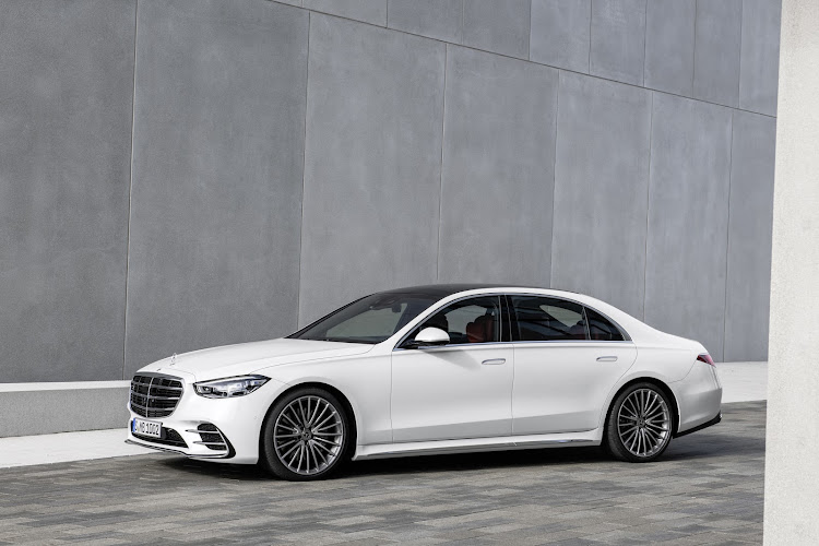 The new S-Class looks as regal as a big Benz should.