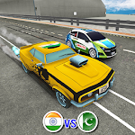 Cover Image of Download Ind Vs Pak Car Racing : Car Games 2020 1.0 APK
