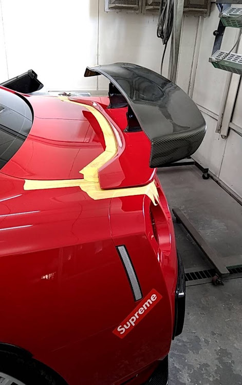 NISSAN GT-Rのnever gonna stay・TOP SECRET・仕様変更・不退・継続は力なりに関するカスタム事例の投稿画像2枚目