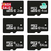 Thẻ Nhớ Microsd 2Gb, 4Gb, 8Gb, 16Gb, 32Gb, 64Gb, 128Gb