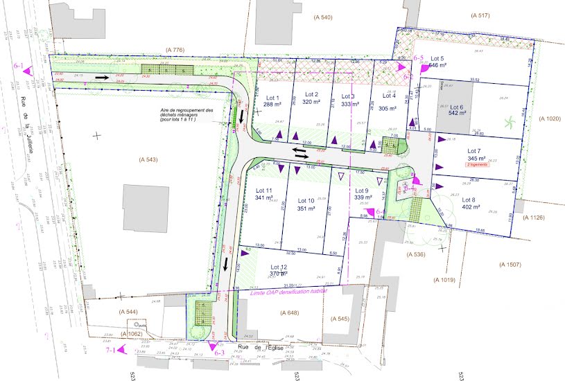  Vente Terrain à bâtir - 320m² à Ferrières (17170) 