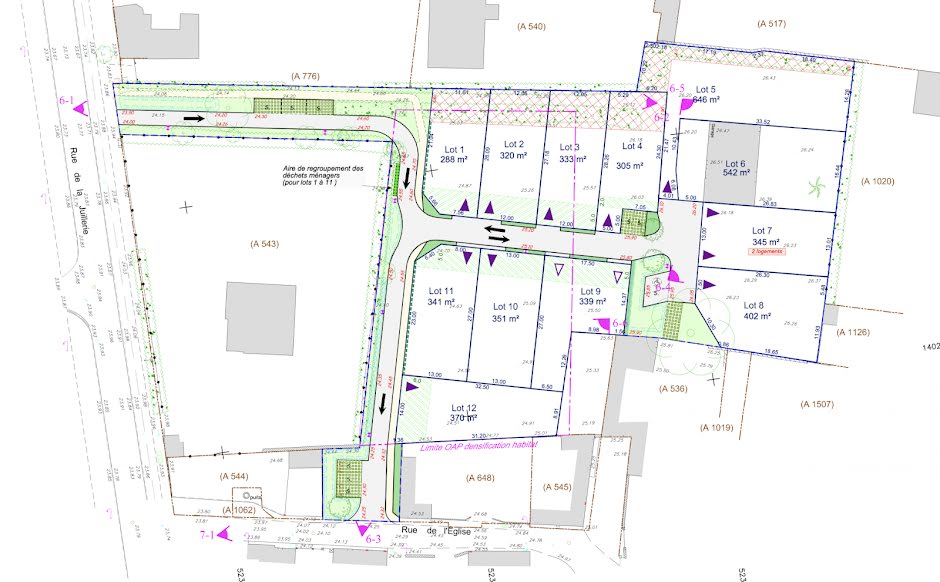 Vente terrain  320 m² à Ferrieres (17170), 105 200 €