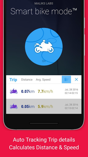 Screenshot Smart bike mode Auto Responder