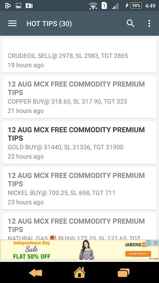   STOCK MARKET TIPS QUOTES- screenshot 