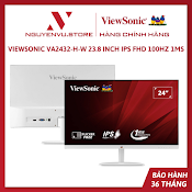 Màn Hình Gaming Viewsonic Va2432 - H - W 23.8 Inch (Fhd/Ips/100Hz/1Ms/Amd Freesync) - Hàng Chính Hãng