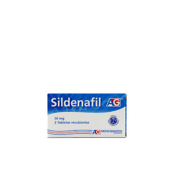 Sildenafil 50 mg Caja x 2 Tabletas  