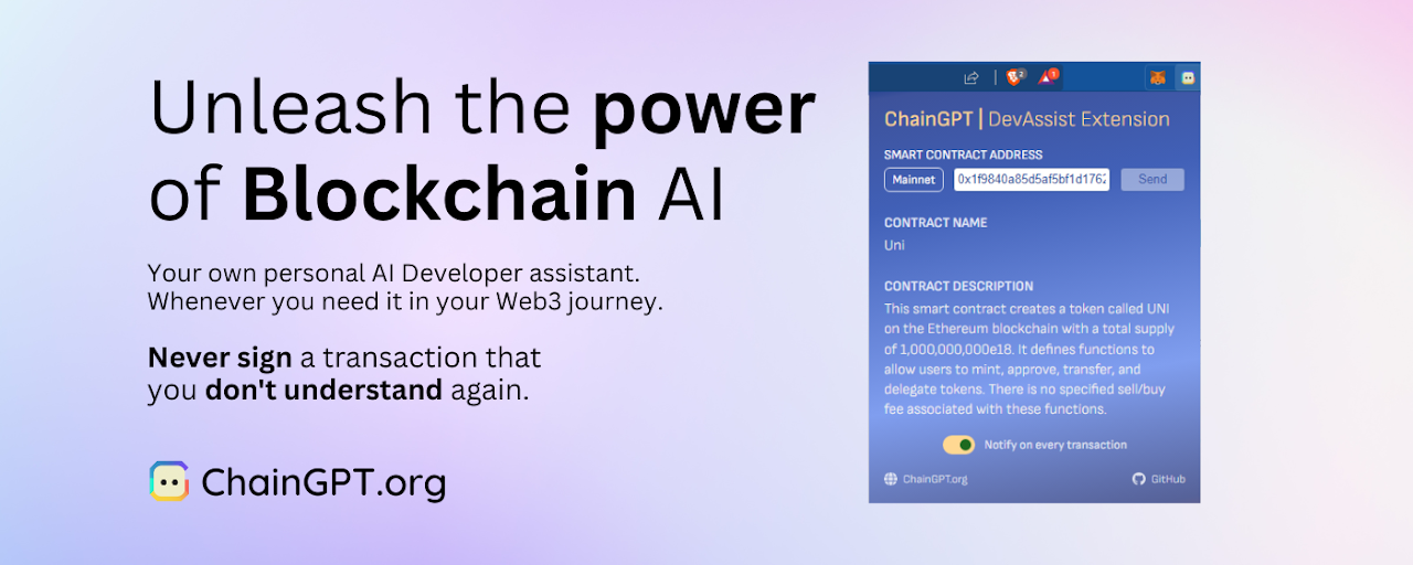 DevAssist ChainGPT Preview image 1