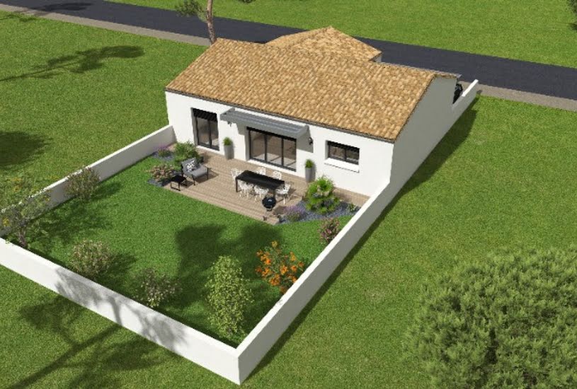  Vente Terrain + Maison - Terrain : 494m² - Maison : 70m² à Le Thou (17290) 