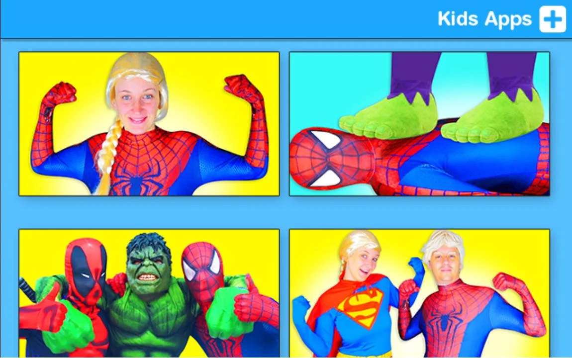   Superhero & Princess for Kids- 스크린샷 